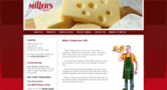 Desktop Screenshot of millerscheesecorp.com